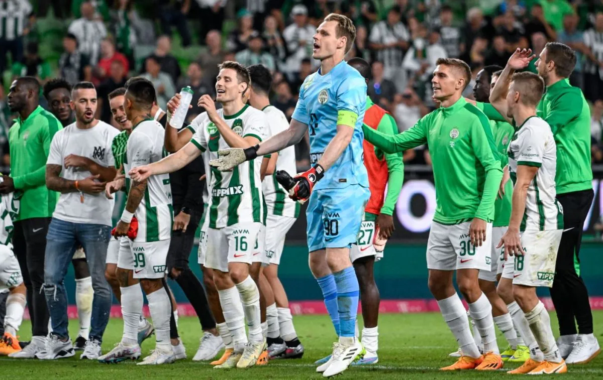 Dibusz Dénesék (középen) a tavalyi El-menetelés után idén eggyel alacsonyabb szinten célozhatják meg a csoportgyőzelmet