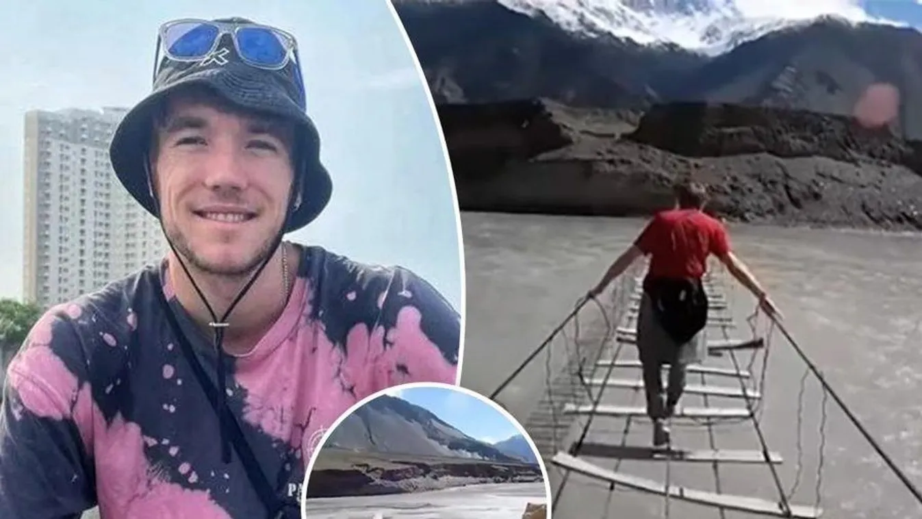 A világ legveszélyesebb hídján kelt át a népszerű Youtuber