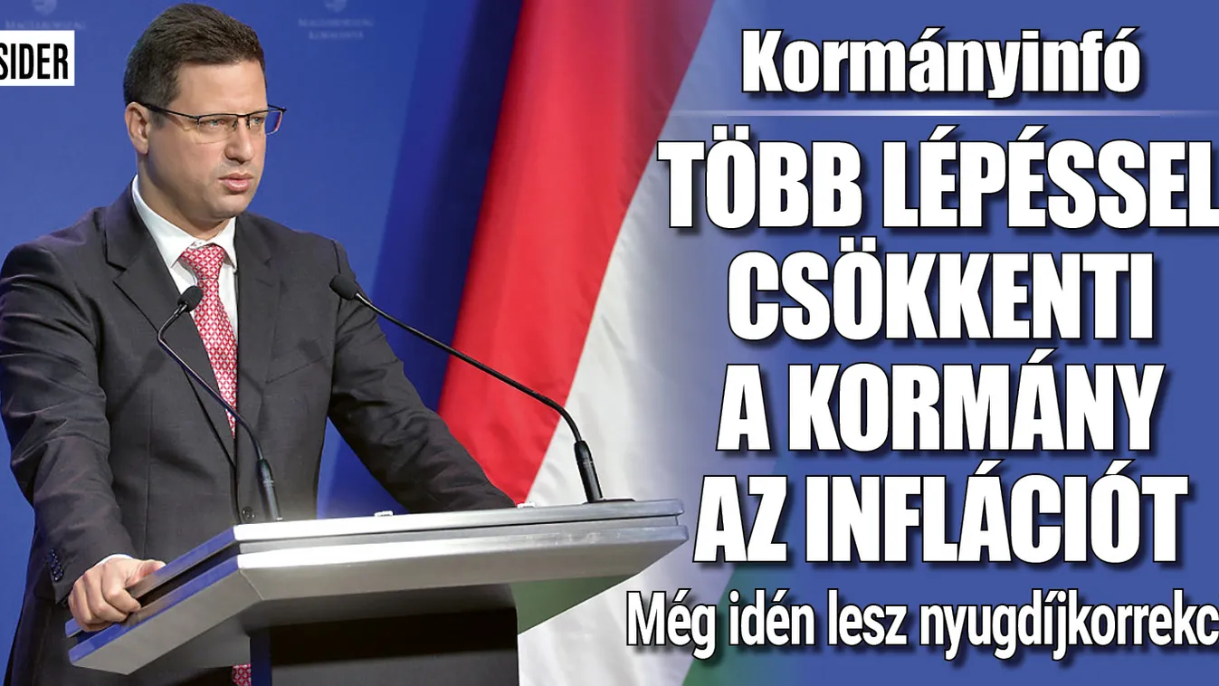 Több lépéssel csökkenti a kormány az inflációt