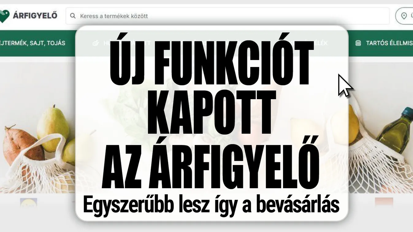 Újabb funkció érhető el az online árfigyelő weboldalon