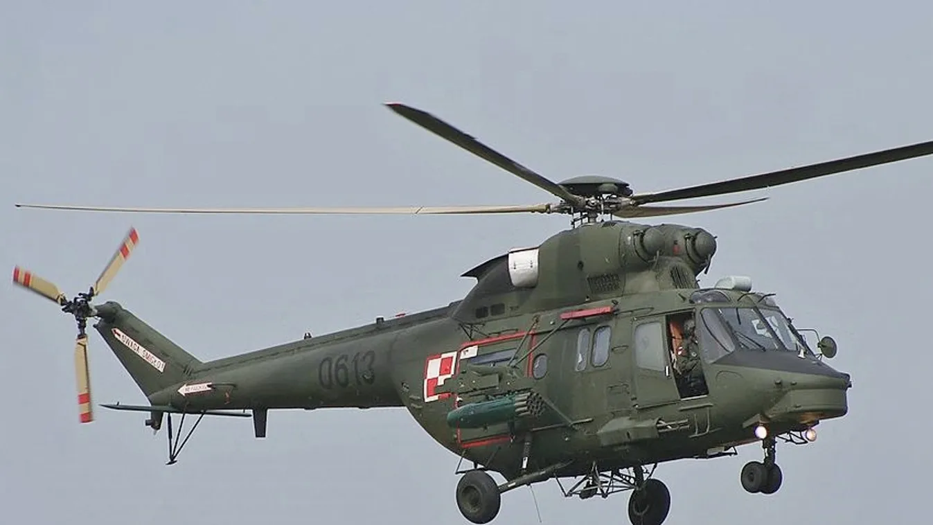 Két lengyel helikopter megsértette a belorusz légteret