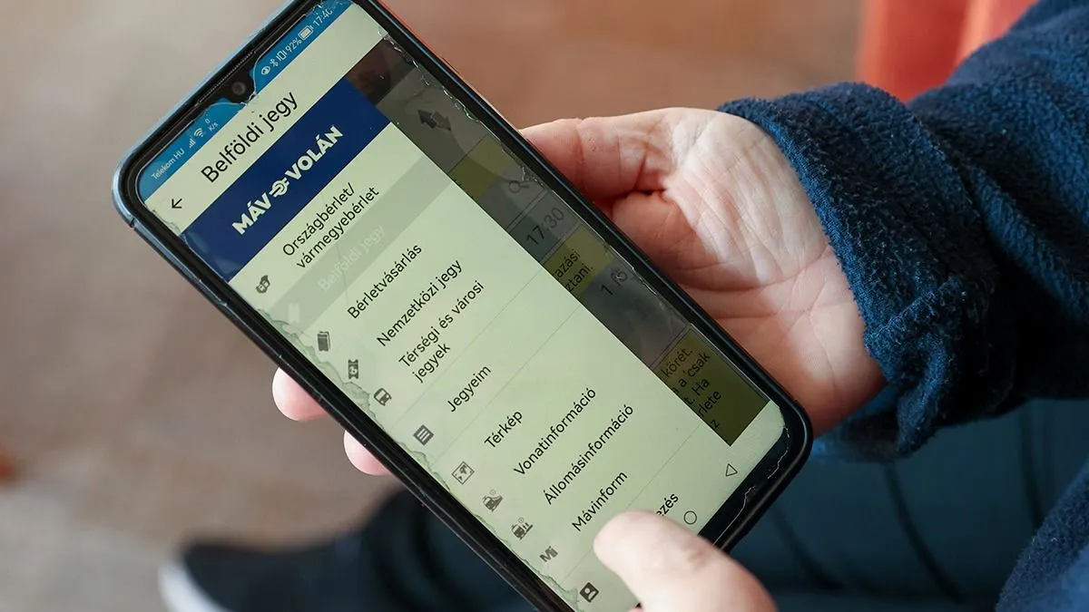 országbérelt, vármegyebérlet, MÁV, vonat, vonatjegy, MÁV-app