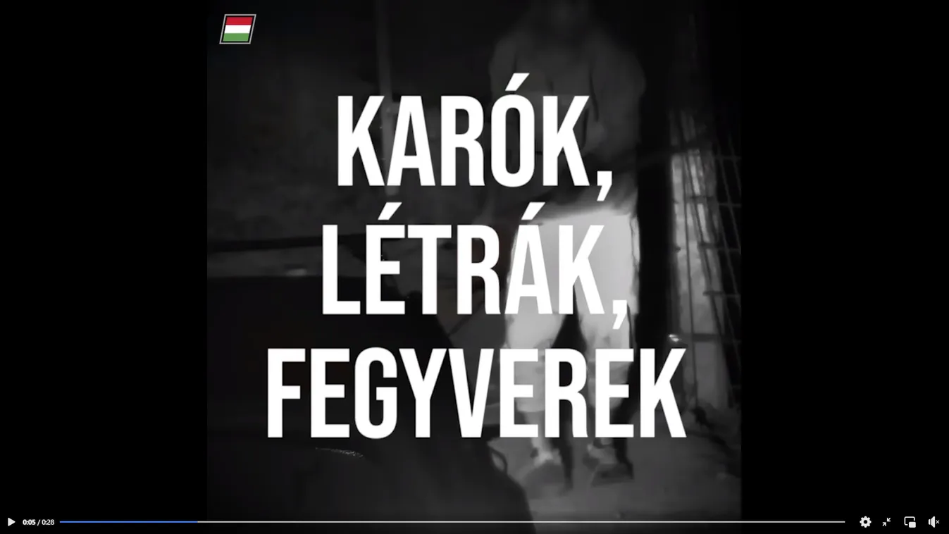 Fegyverek, létrák. Durvuló támadások a déli határon