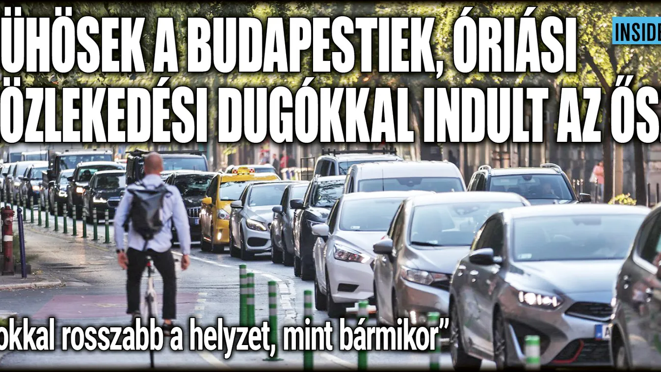Dühösek a budapestiek, káoszba fulladt a közlekedés az őszre