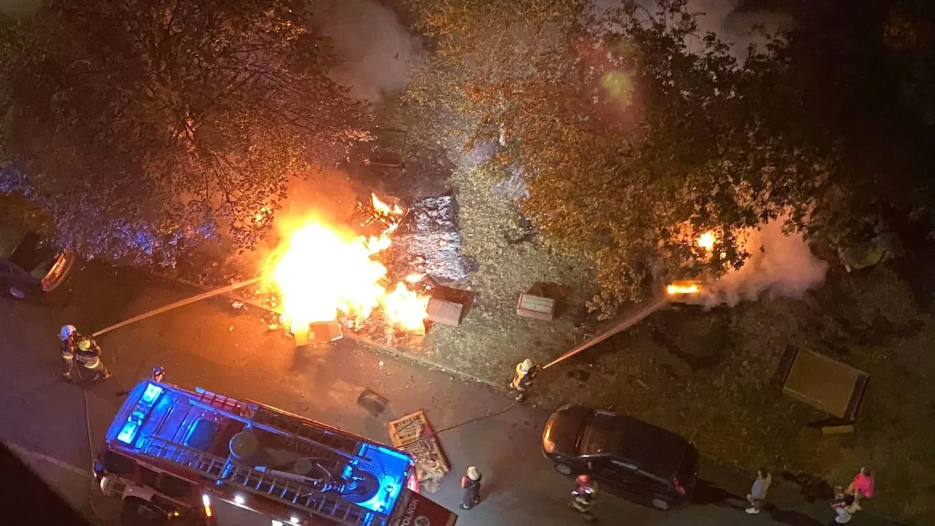 Szórakozásból gyújtogatnak a lomtalanításon - Galéria