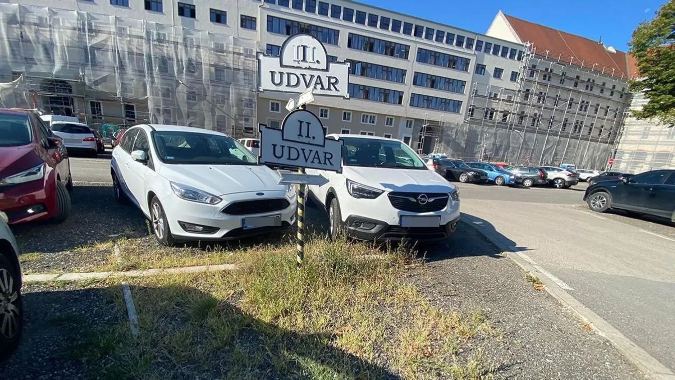 Még a Városháza udvarát is felveri a gyom!