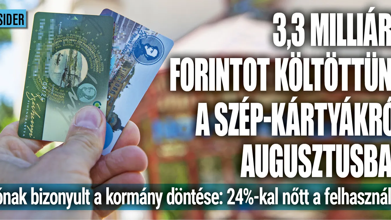 Sok pénzt költenek a boltokban a SZÉP kártyákról