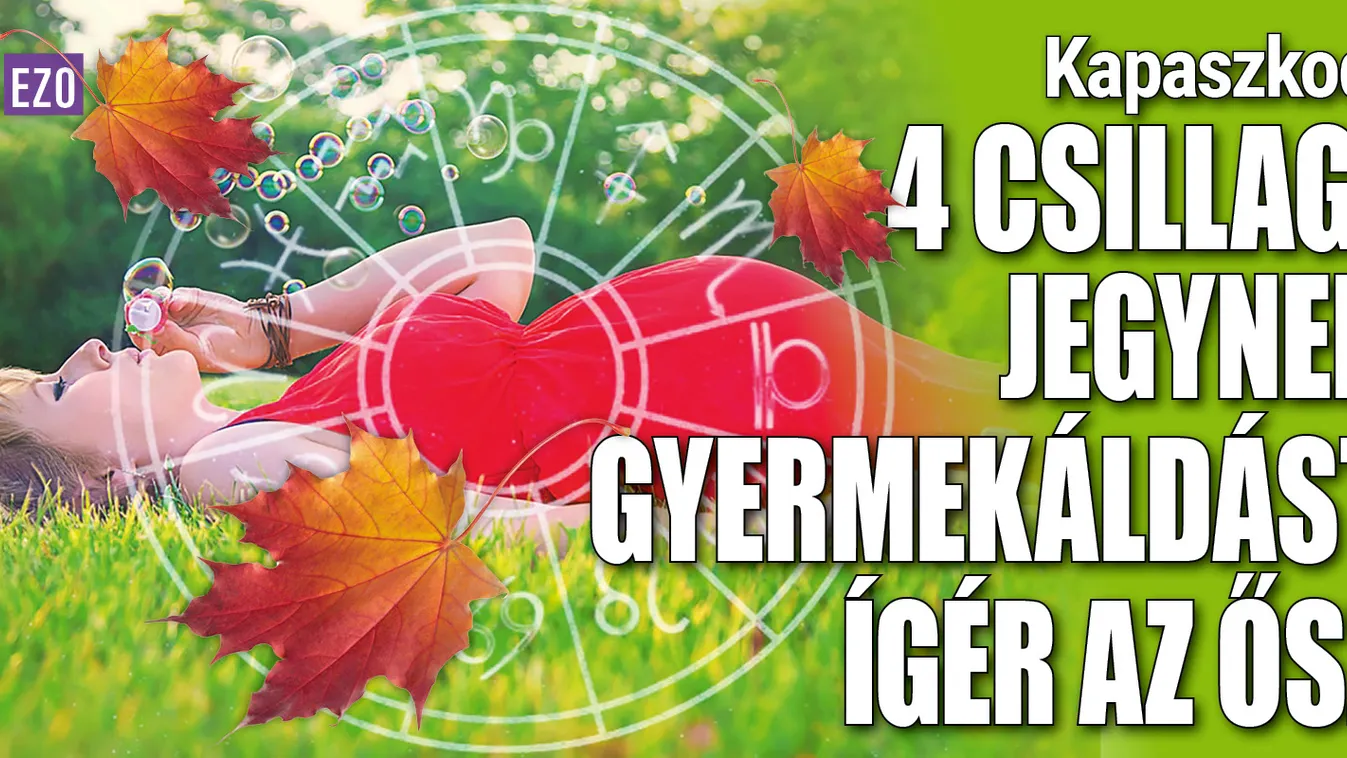 Kapaszkodj, 4 csillagjegynek gyermekáldást ígér az ősz
