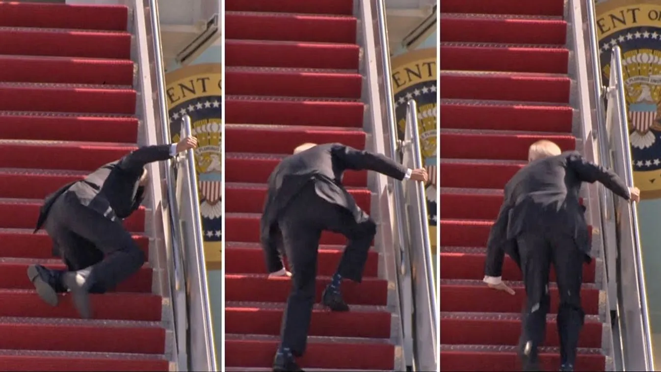 Biden újabb hasra esése ellen küzd az elnök kampánycsapata