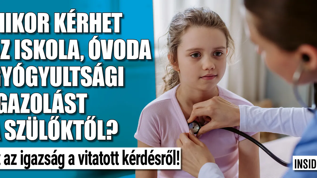 Mikor kérhet gyógyultsági igazolást az iskola a szülőktől?