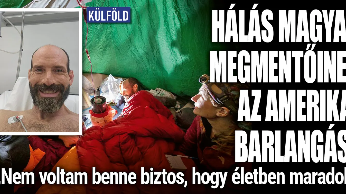 Hihetetlen pillanatokról beszélt az amerikai barlangász