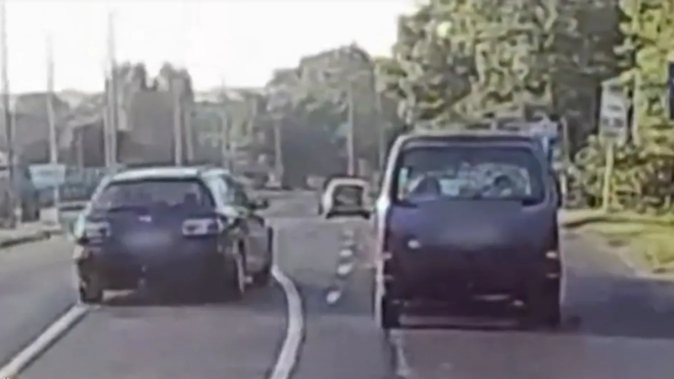 Ámokfutót videóztak Gödöllőn, brutális, hogy mit művelt