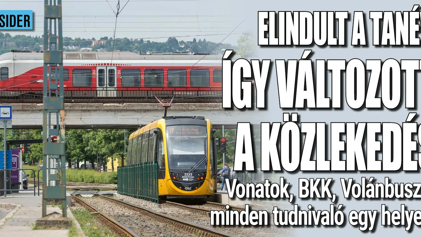 Változik a közösségi közlekedés rendje az iskolakezdéssel
