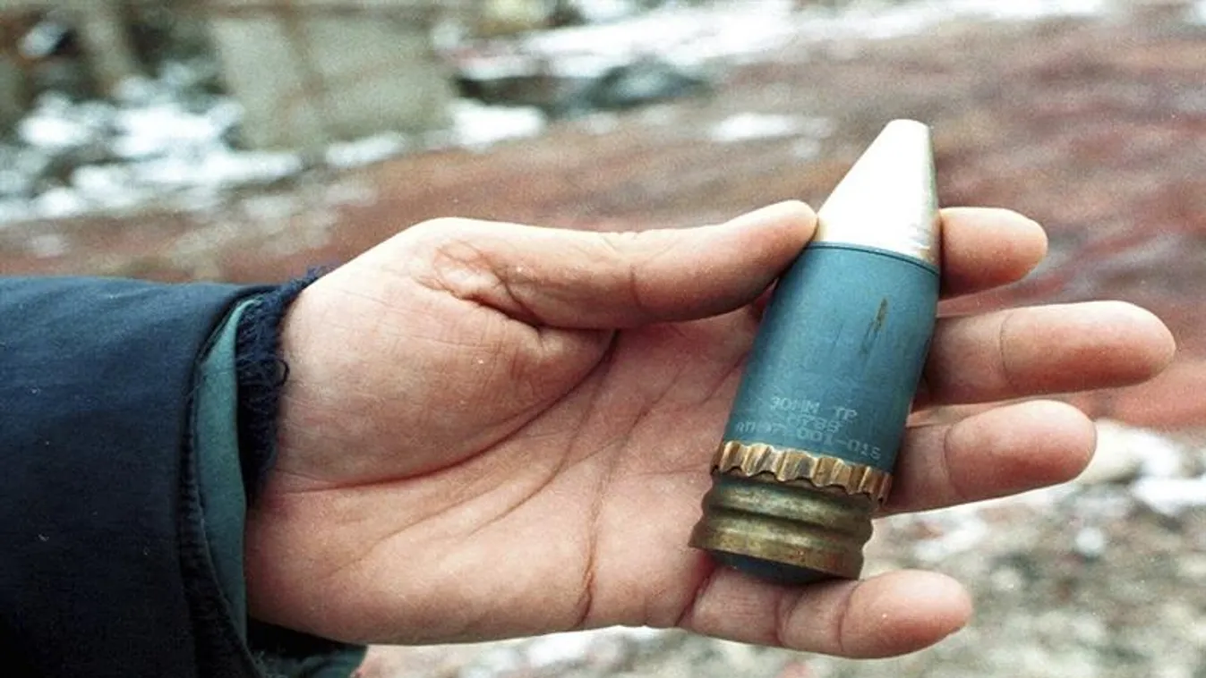 Urán tartalmú  lőszerek érkeznek Ukrajnába