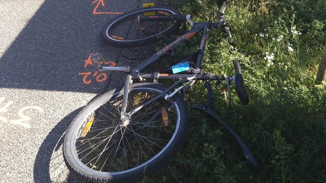 Vecsési dráma: biciklis életéért harcoltak - helyszíni fotók