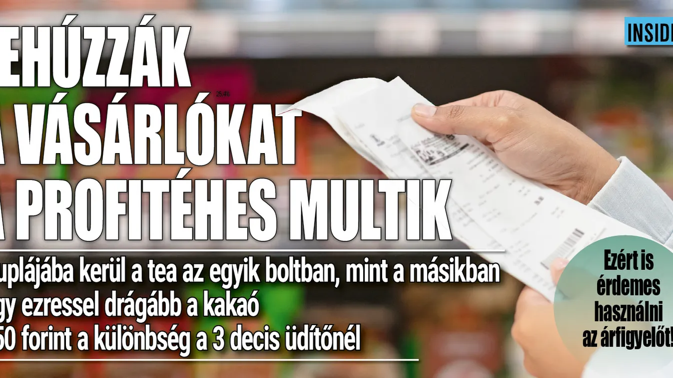 Súlyos pénzekkel húzzák le a vásárlókat a profitéhes multik