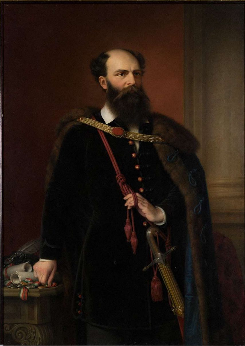 gróf Batthyány Lajos, Barabás Miklós festménye
