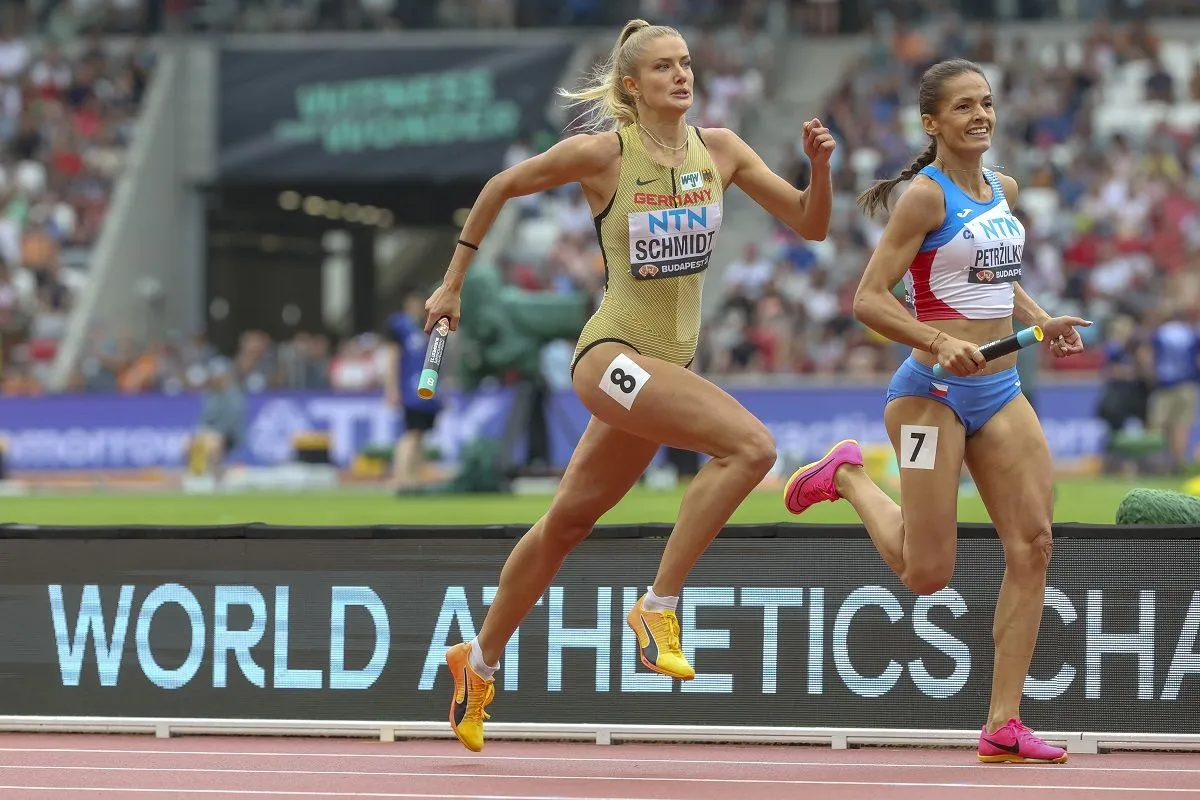 Alica Schmidt a budapesti atlétikai vb-n