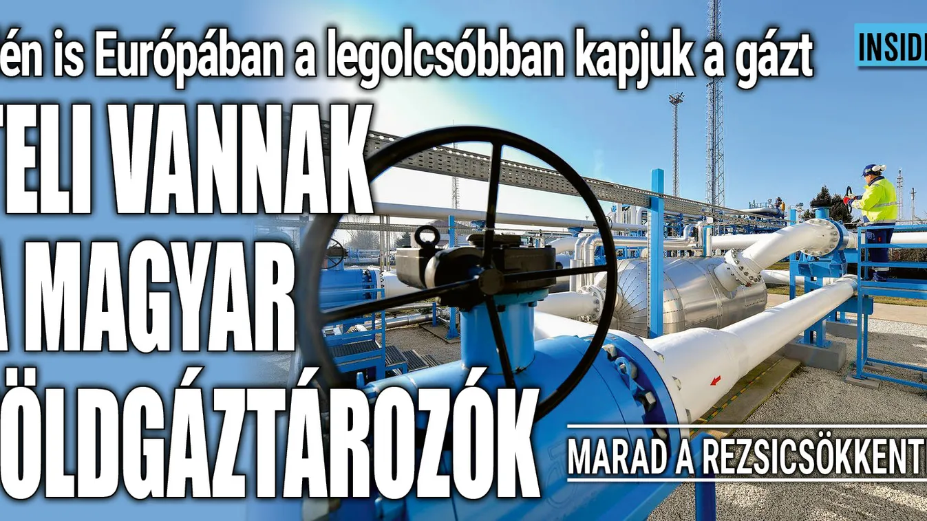 Fontos bejelentés érkezett a magyar gáztározókról