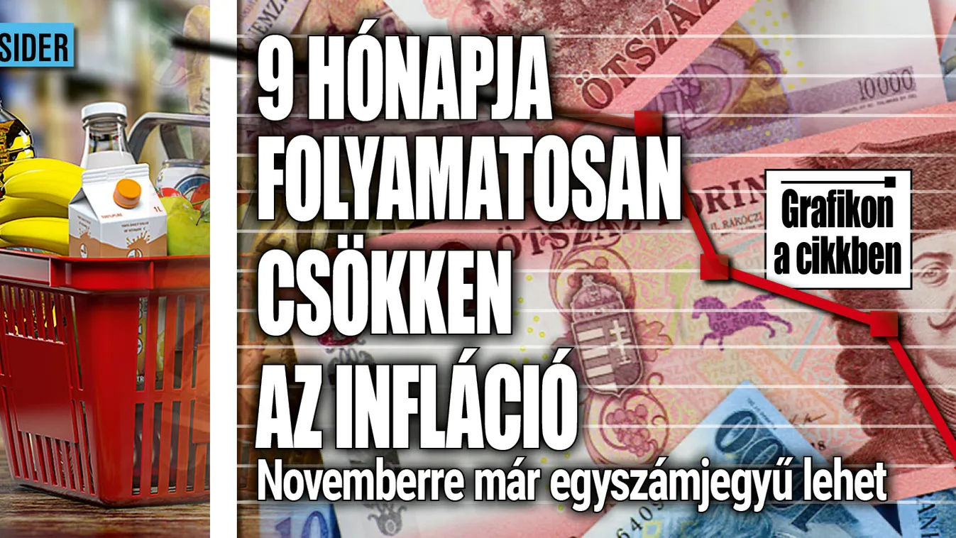 Így sikerült letörni az inflációt, mutatjuk a részleteket