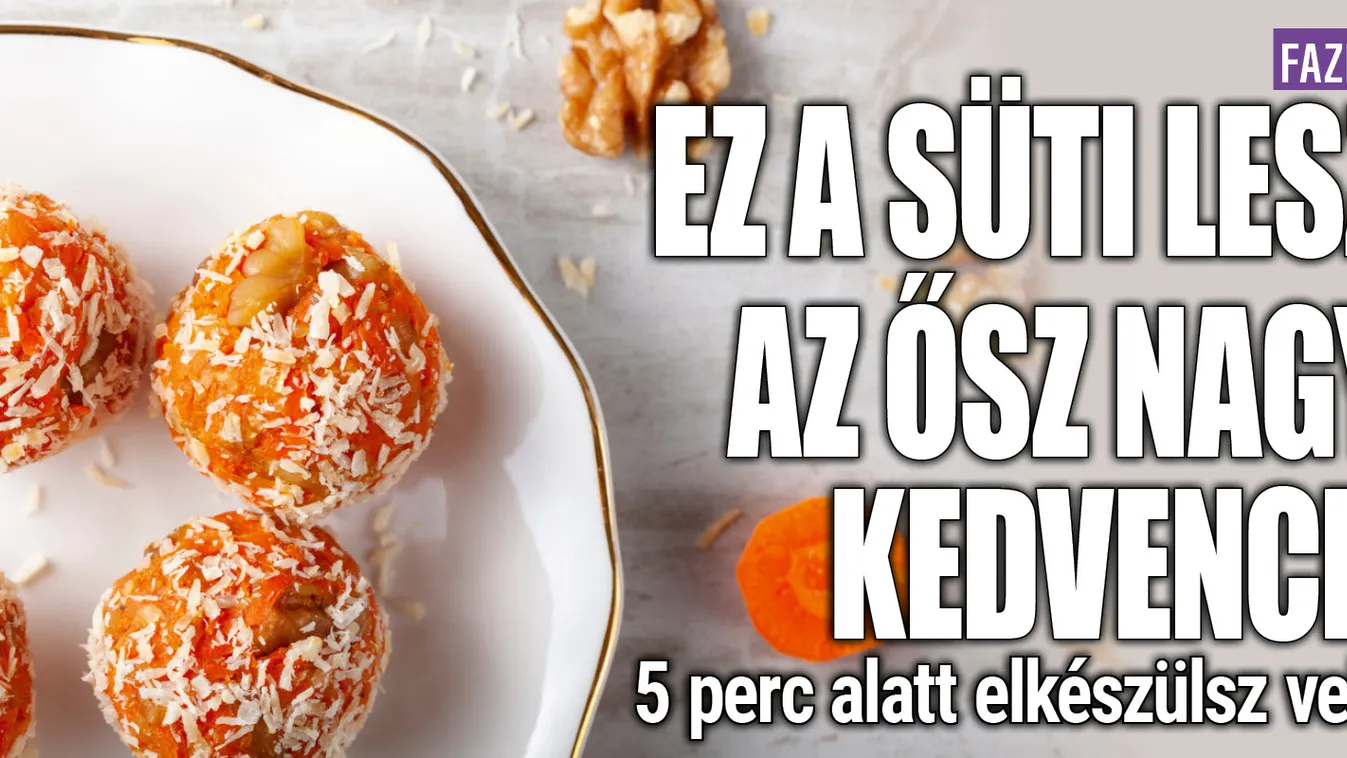 Sütés nélkül készül az ősz legfinomabb sütije