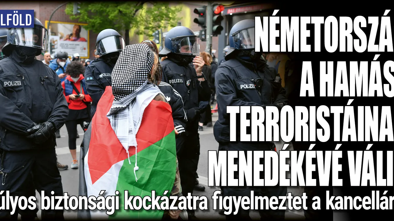 Németországba csempészik a Hamász terroristáit
