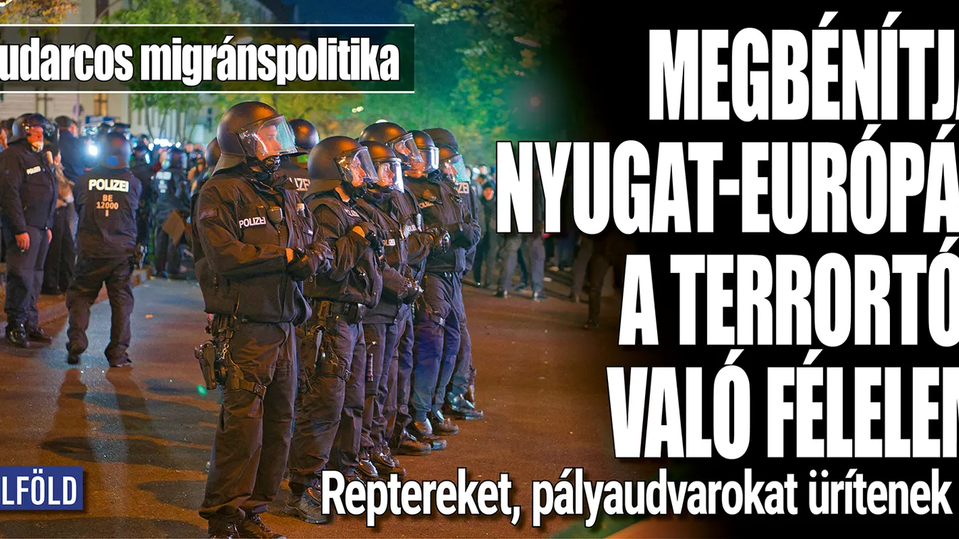 Megbénítja Nyugat-Európát a terrortól való félelem