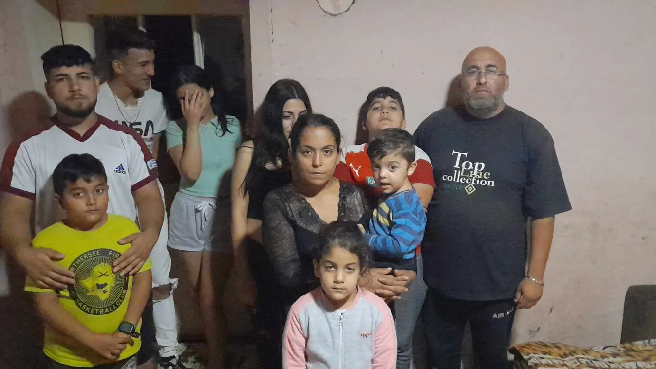 Újra fedél nélkül marad a nyolcgyermekes család