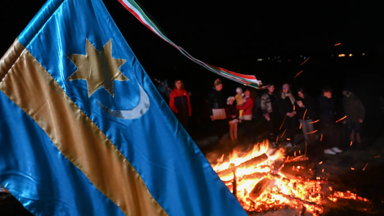 Őrtüzek gyúltak a székely autonómiáért - Fotók!