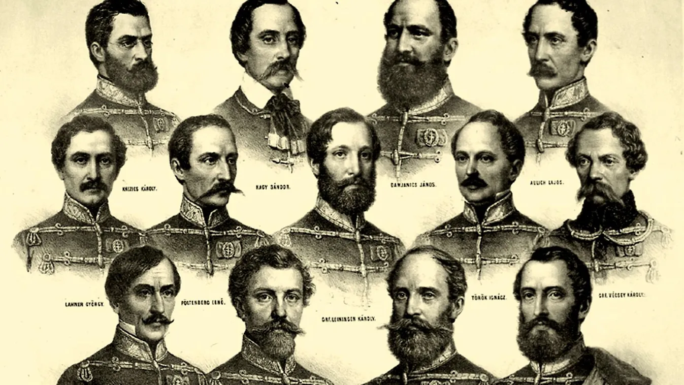 1849: az aradi vértanúkra emlékezünk