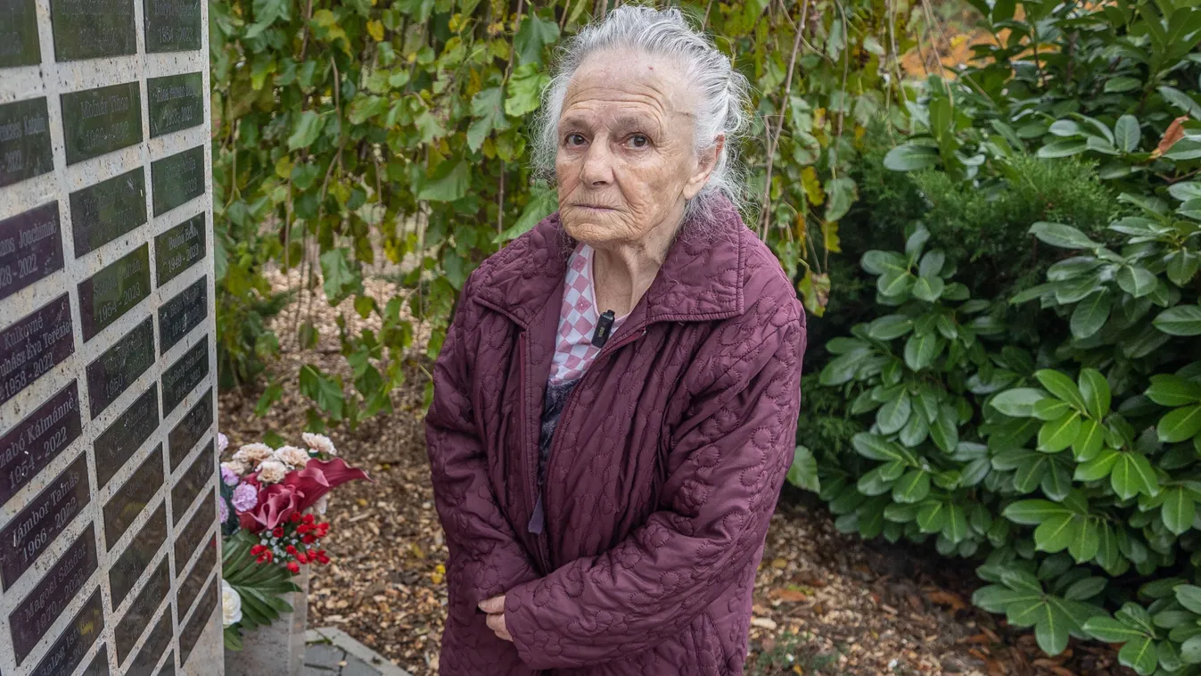 Elvittük évtizedek óta nem látott fia sírjához Erzsike nénit