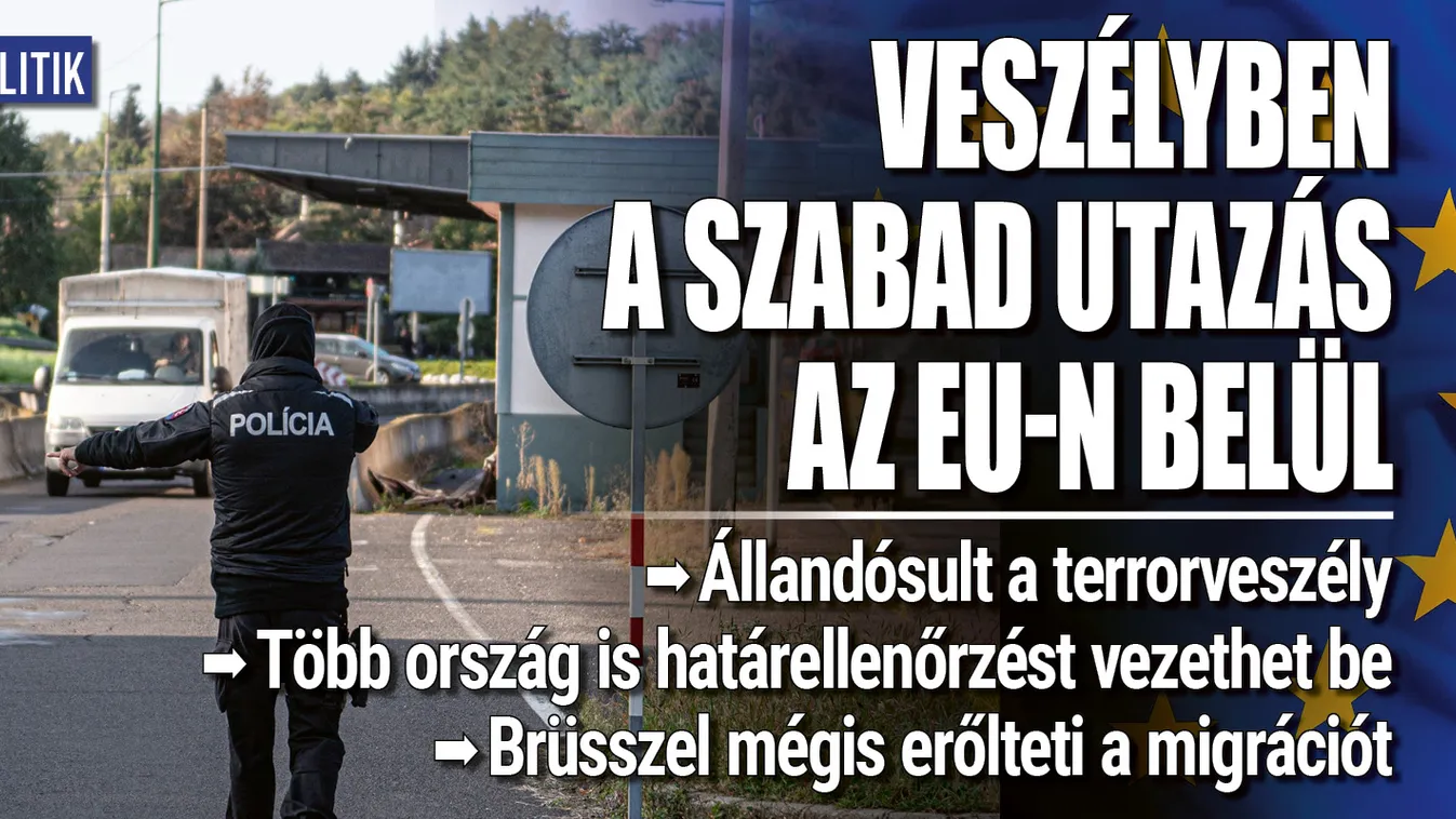 Egyre több uniós ország állítja vissza a határellenőrzést