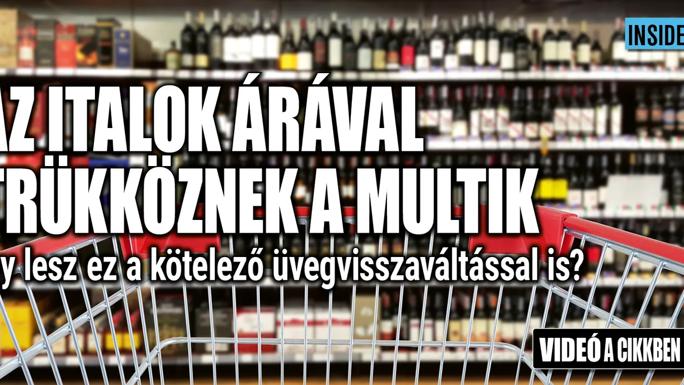 Újabb ok a nyerészkedésre? Az italokkal trükköznek a multik
