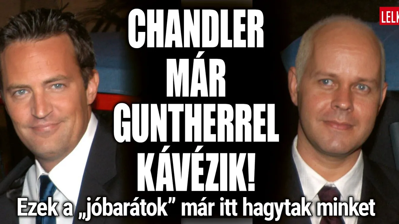 Chandler már Guntherrel kávézik