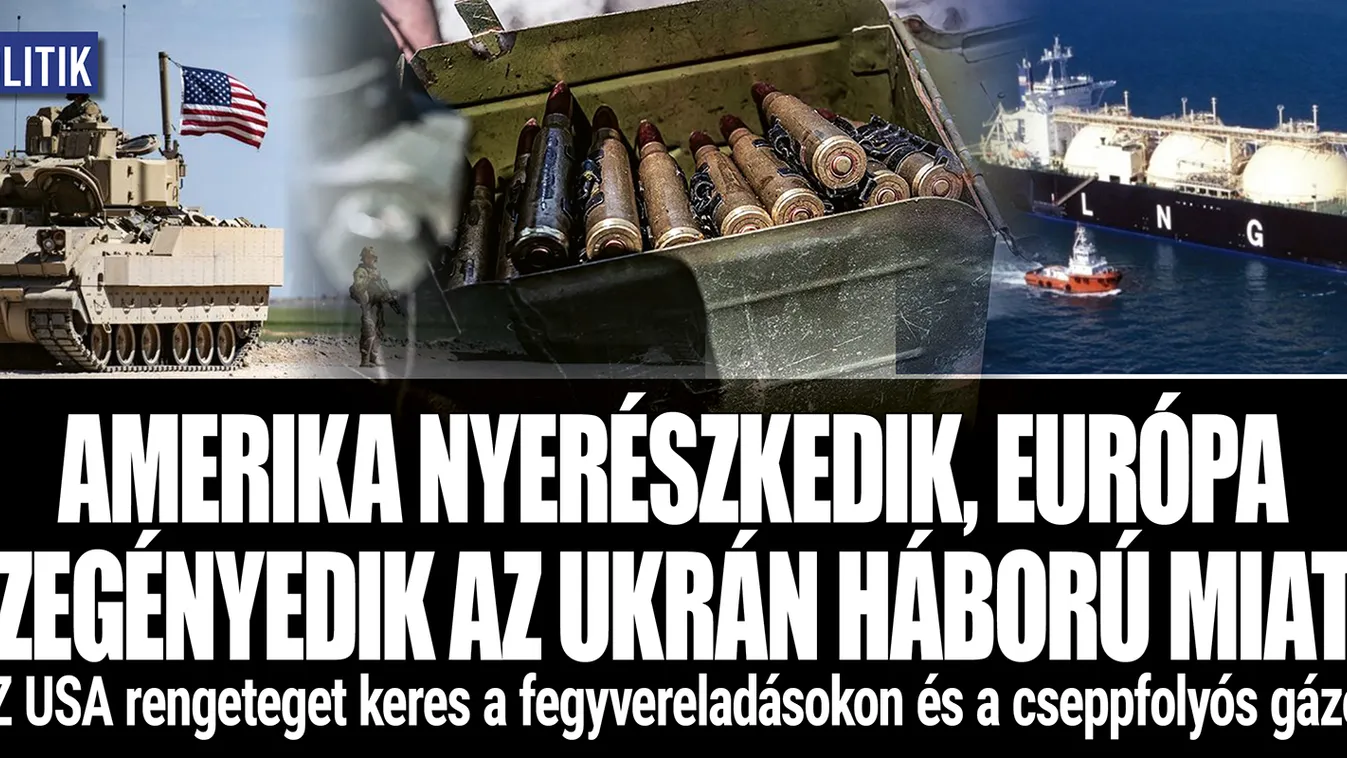 Amerika gazdagodik, Európa szegényedik a háború miatt