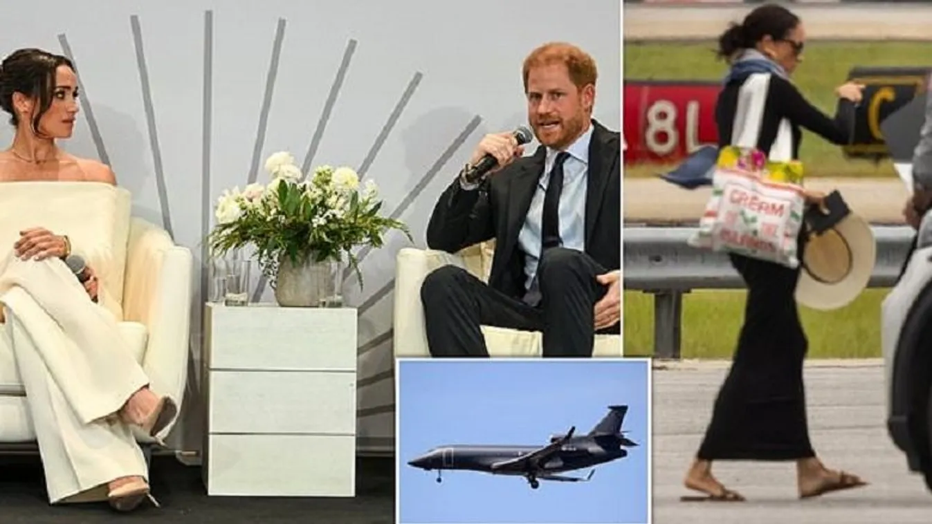 Harry és Meghan bort iszik és vizet prédikál