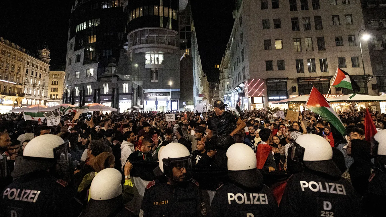 Zúgott az Allah akbar Bécs belvárosában - videó