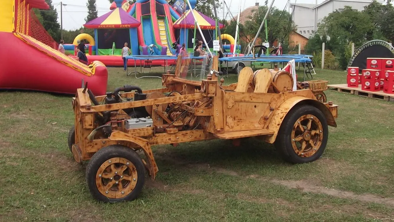 Fából vaskarika, Tiszaörsön egy mesternek ez sem okoz gondot