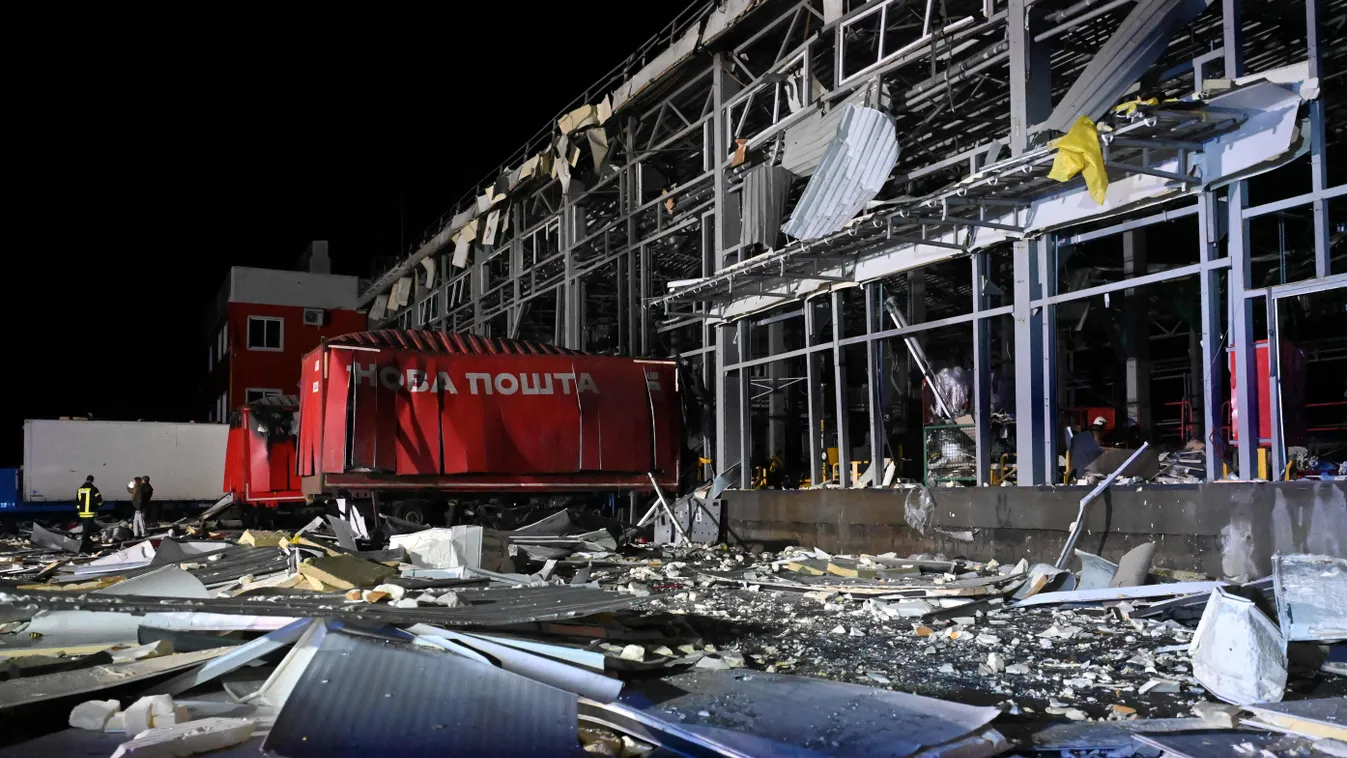 Rakéta csapódott a harkovi postahivatalba