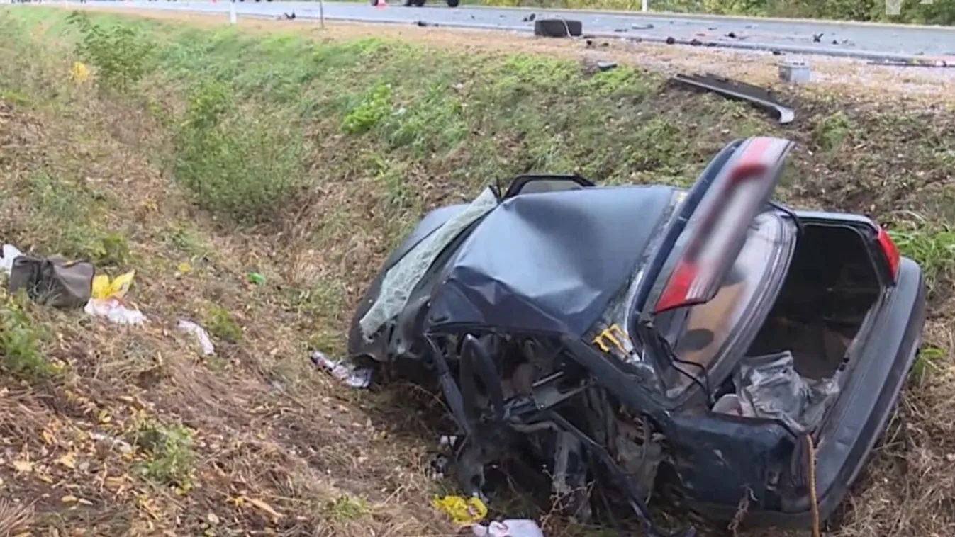 Tragikus autóbaleset: elhunyt a vétlen sofőr