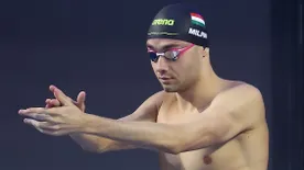 "Nem változott a zárkózottsága" - Milák Kristóf betegséggel küzdött