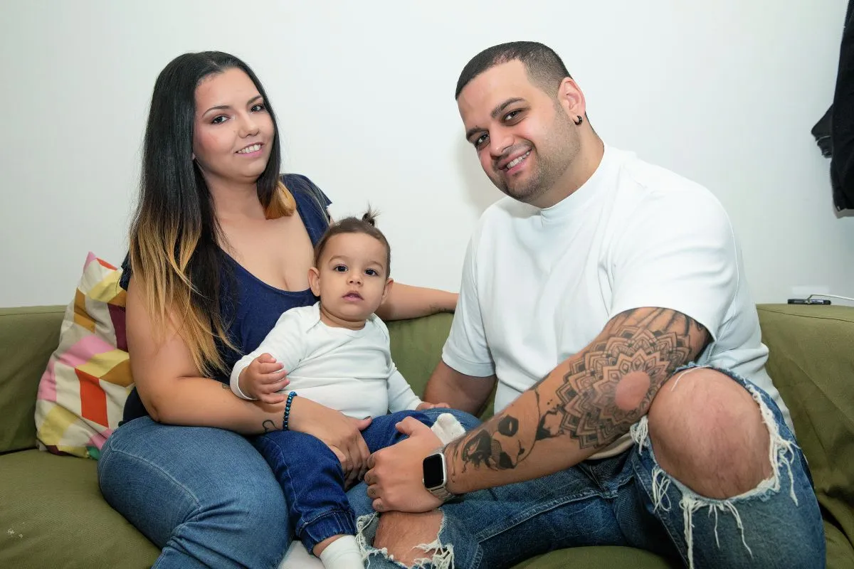 Váradi Jani és családja