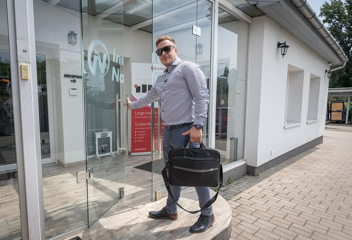 Fekete Dávid Munkába is szívesebben megy az ember, ha szerelmes (Fotó: Bors, Bánkúti Sándor)