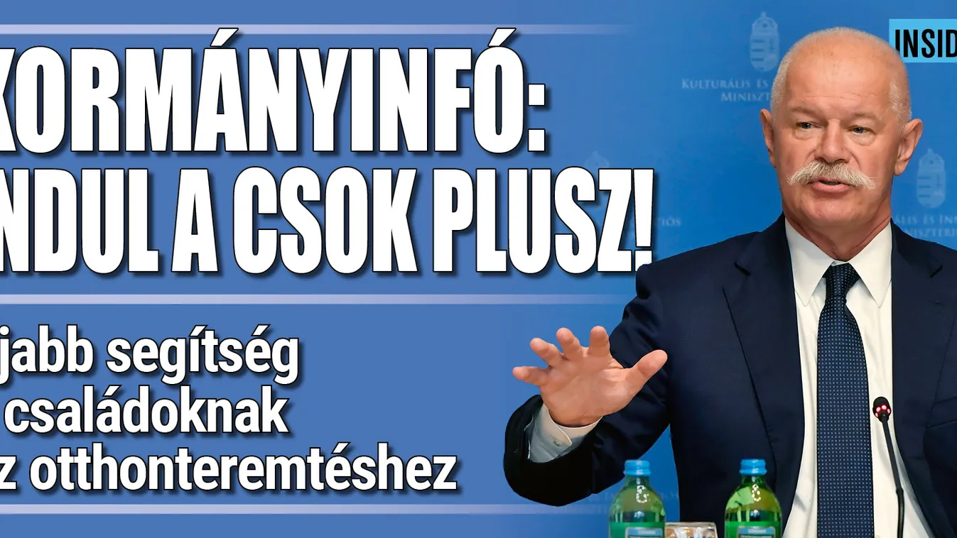 Rendkívüli bejelentéseket tettek: jön a CSOK Plusz