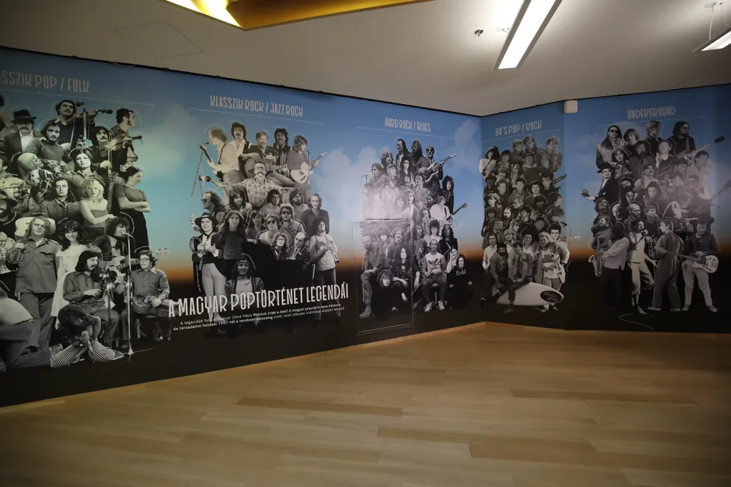 magyar Zene haza hiressegek fala