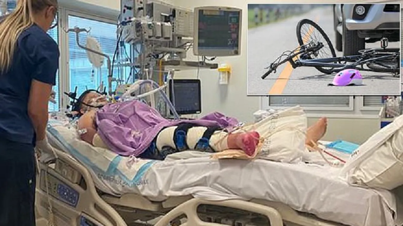 Biciklizés közben kitörte a nyakát a 13 éves Zoe
