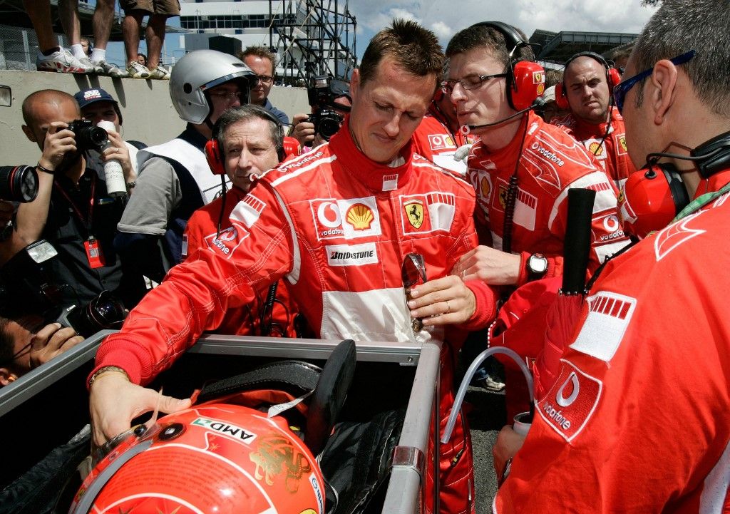 Michael Schumacher 2006-ban, a Ferrarinál