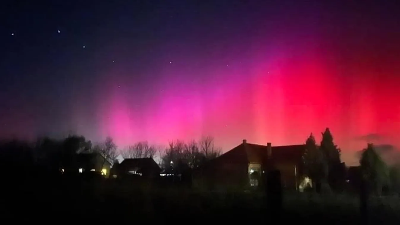 Húsz éve nem volt ilyen: látható volt itthonról a sarki fény