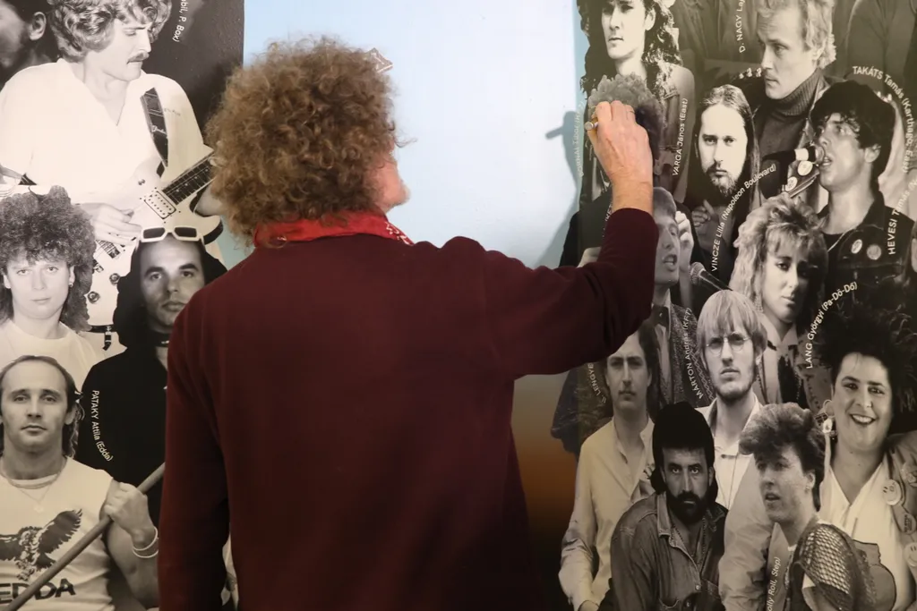 magyar Zene haza hiressegek fala