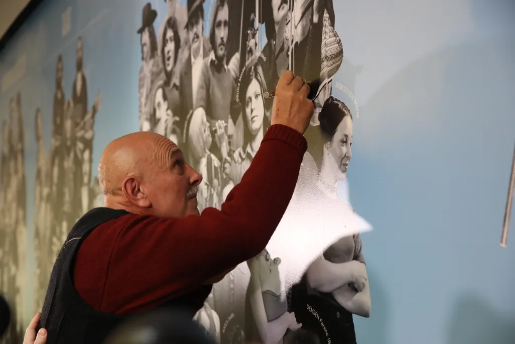 magyar Zene haza hiressegek fala